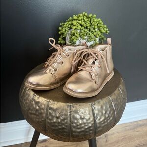 GAP Metallic Gold Kids Boots